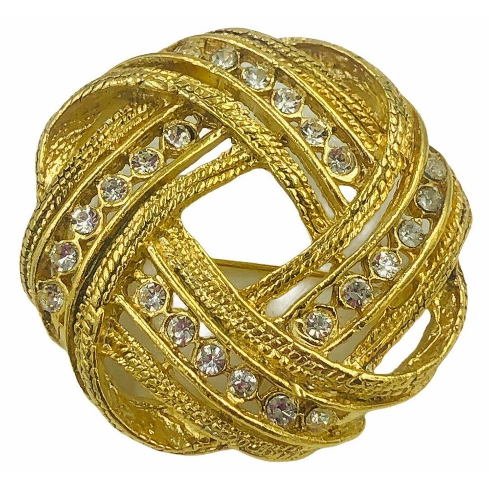 American Classics Rhinestone Crystal Brooch - Picture 9 of 10